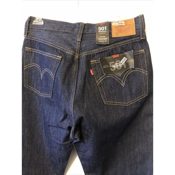 NWT Levis 501 Original Women's Jeans 29x32 High Rise Fitted Hip & Thigh Cotton - Picture 5 of 8